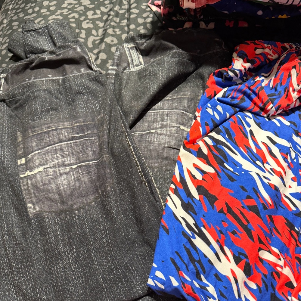 Plus size leggings Bundle (6)
